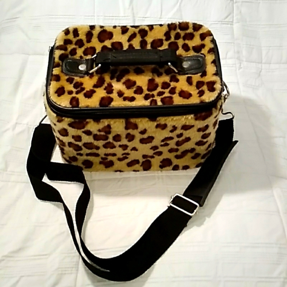 Leopard Print Makeup Case - image 1